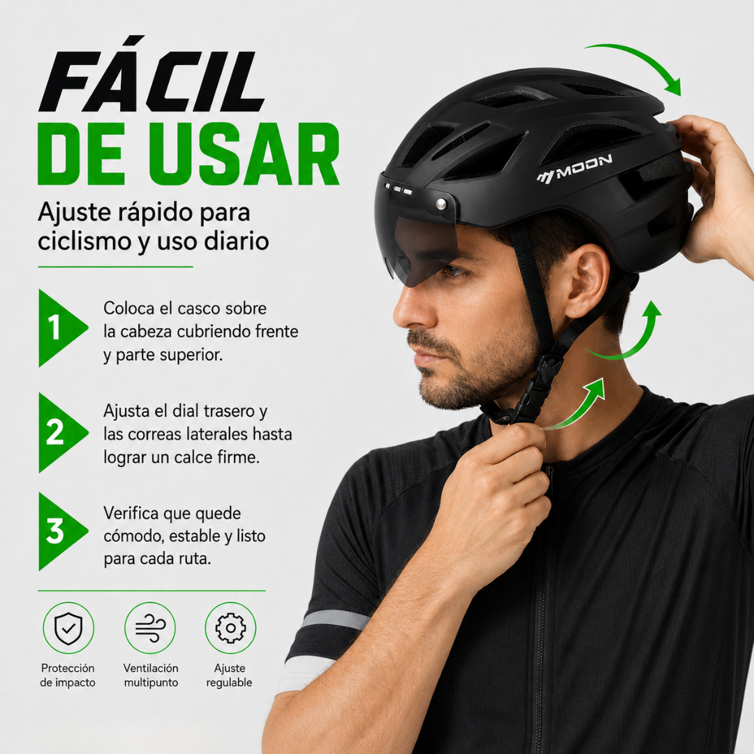 CASCO PARA BICICLETA NEGRO CSC-10-N