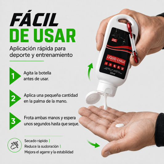 Magnesio Líquido Set De 2 X 50ml Escalada Pola Danza Fitness