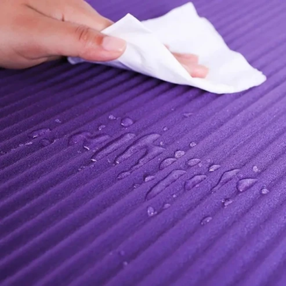 Mat de Yoga 10mm Grueso Colchoneta Pilates Antideslizante NBR Lila