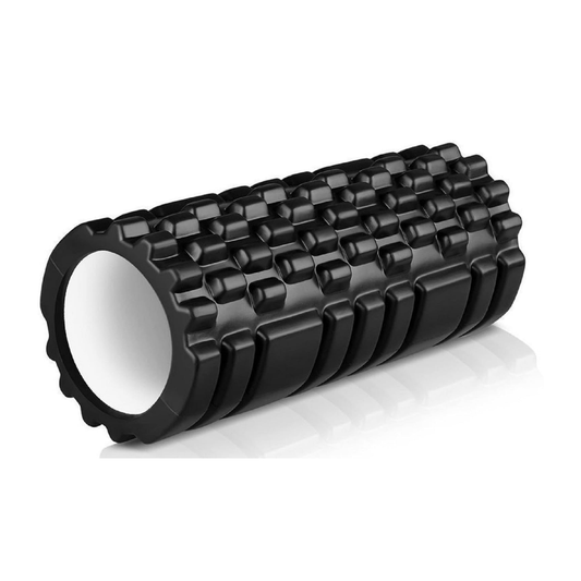 Foam Roller Rodillo Pilates Yoga 30cm Negro