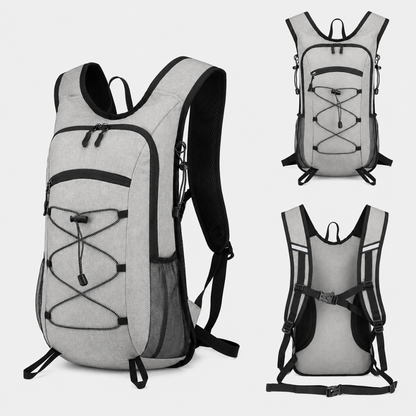 Mochila Hidratación Camelback Trekking+bolsa De Agua Tpl Gris