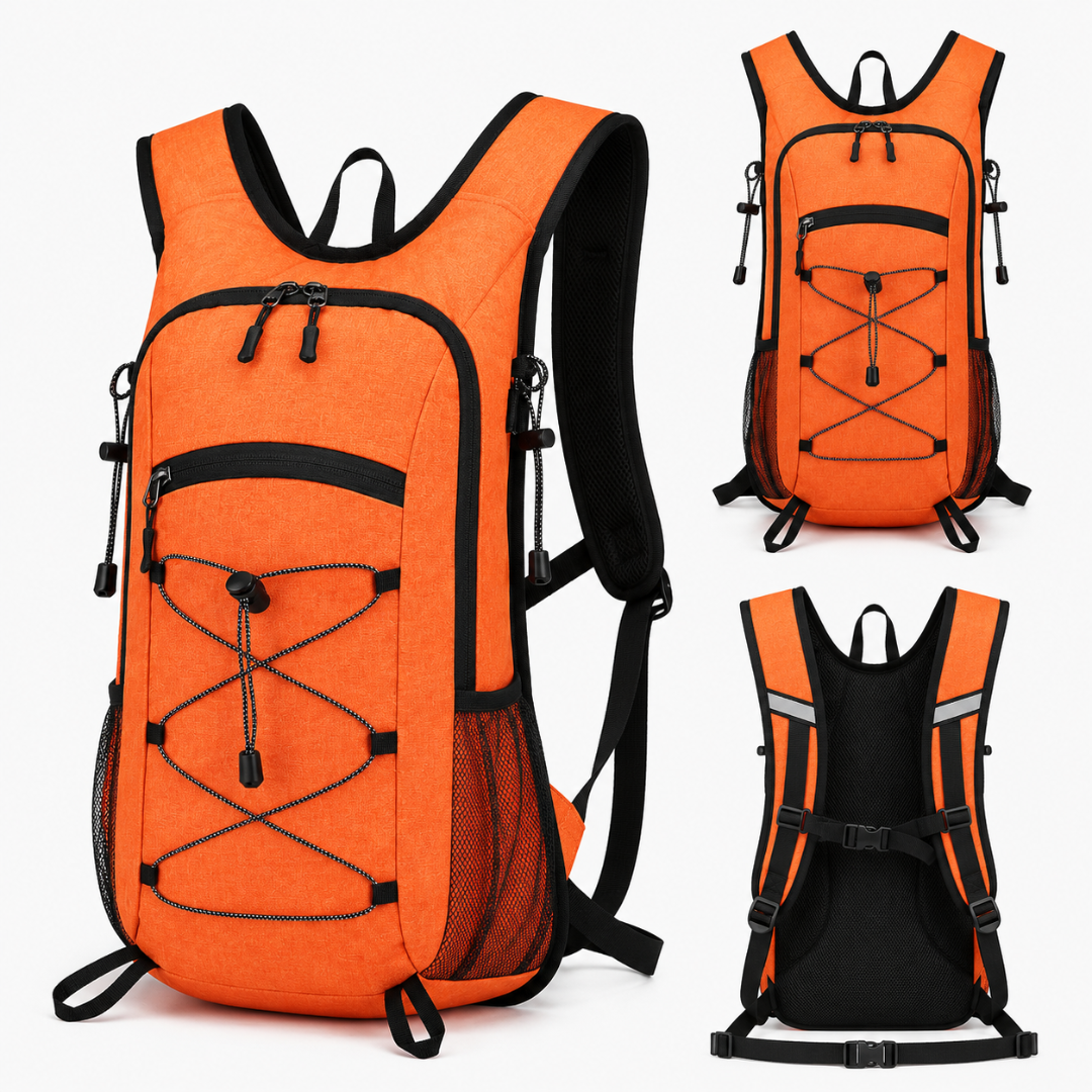 Mochila Hidratación Camelback Trekking+bolsa De Agua Tpl naranja