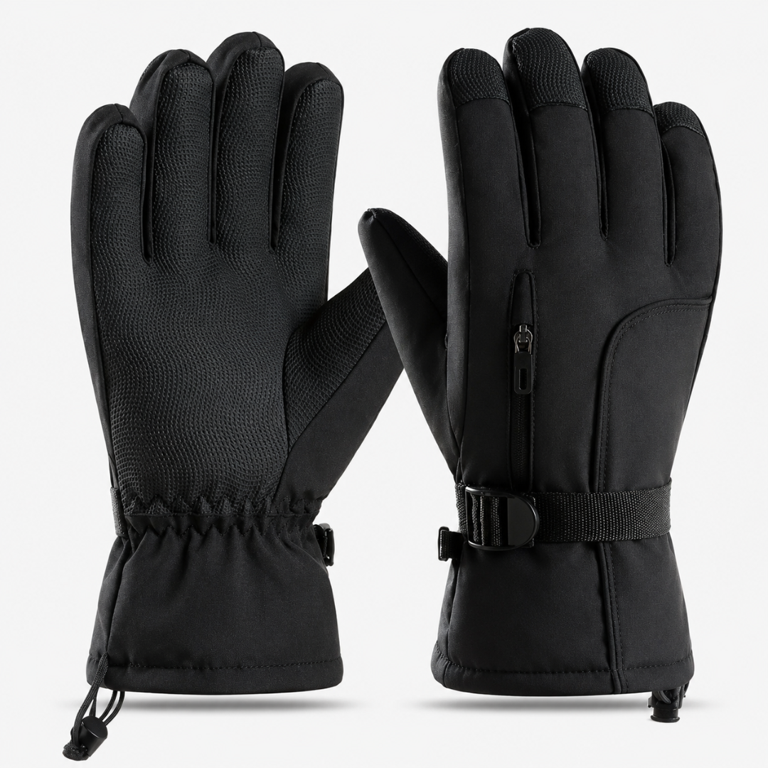 Guantes De Esqui Ciclismo Térmicos Impermeable Con Bolsillo