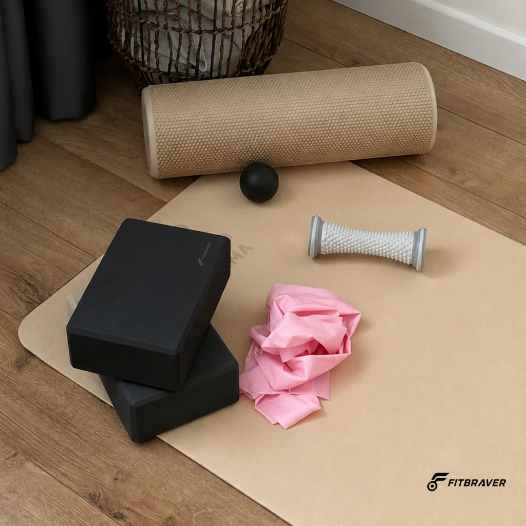 Pack 2 Bloques de Yoga Pilates Color Negro
