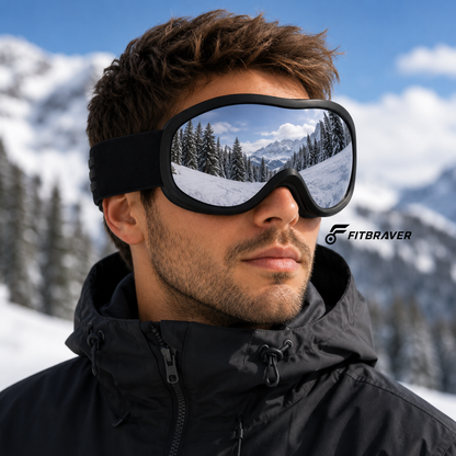 Lentes Antiparra Para la Nieve Con Filtro UV400 Anti empañante