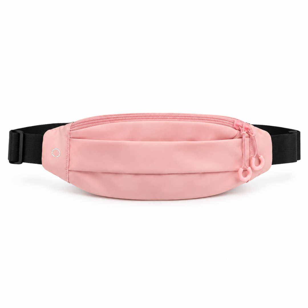 Banano Lumy Impermeable Deportivo Running Cómodo Fitbraver Para Trotar Bicicleta Outdoor Rosa