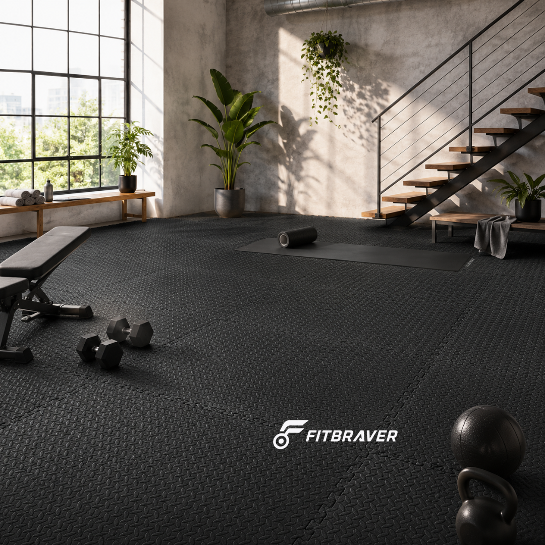 Pack 6 Unidad Piso Deportivo Goma Eva Alfombra Tatami 60x60
