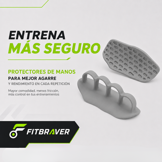 Protector de Manos para Entrenamiento Gris (Par)