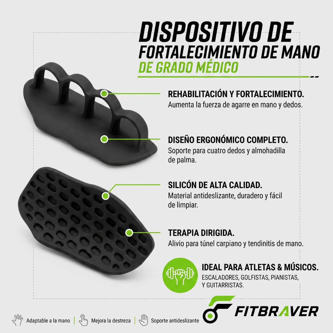 Protector de Manos para Entrenamiento Negro (Par)