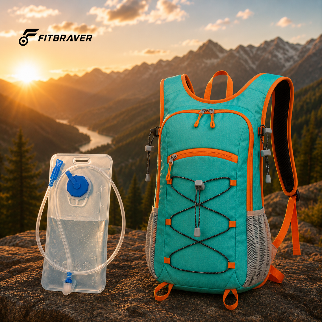 Mochila Hidratación Camelback Trekking+bolsa De Agua Tpl turquesa
