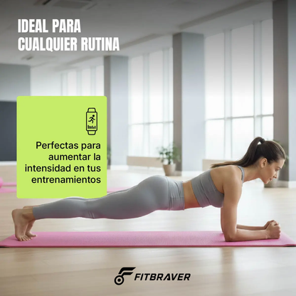 Mat de Yoga 15mm Grueso Colchoneta Pilates Antideslizante NBR Rosa