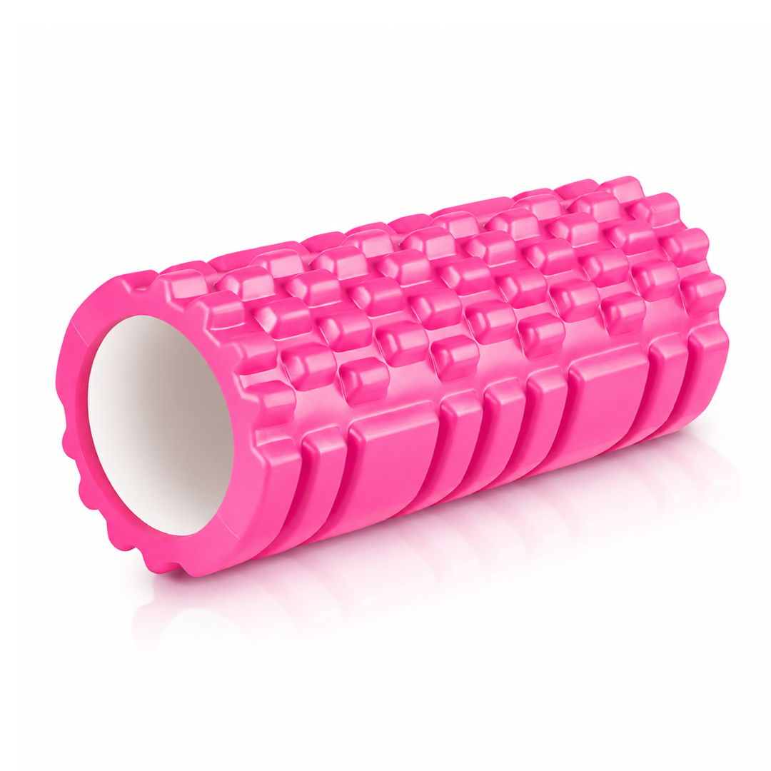 Foam Roller Rodillo Pilates Yoga 30cm Rosado