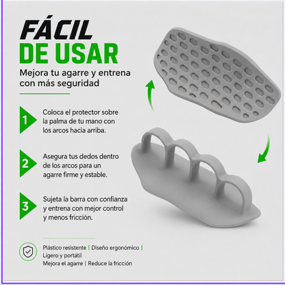 Protector de Manos para Entrenamiento Gris (Par)