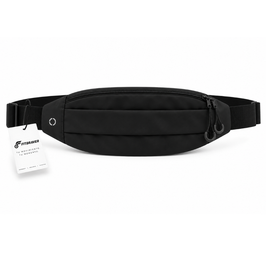 Banano Lumy Impermeable Deportivo Running Cómodo Fitbraver Para Trotar Bicicleta Outdoor Negro