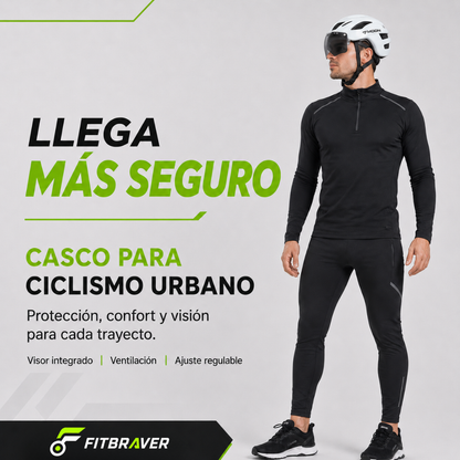 CASCO PARA BICICLETA BLANCO CSC-10-N