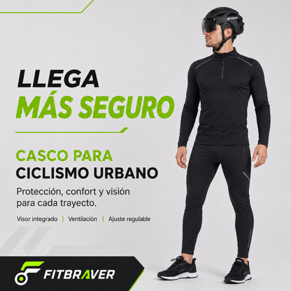 CASCO PARA BICICLETA NEGRO CSC-10-N