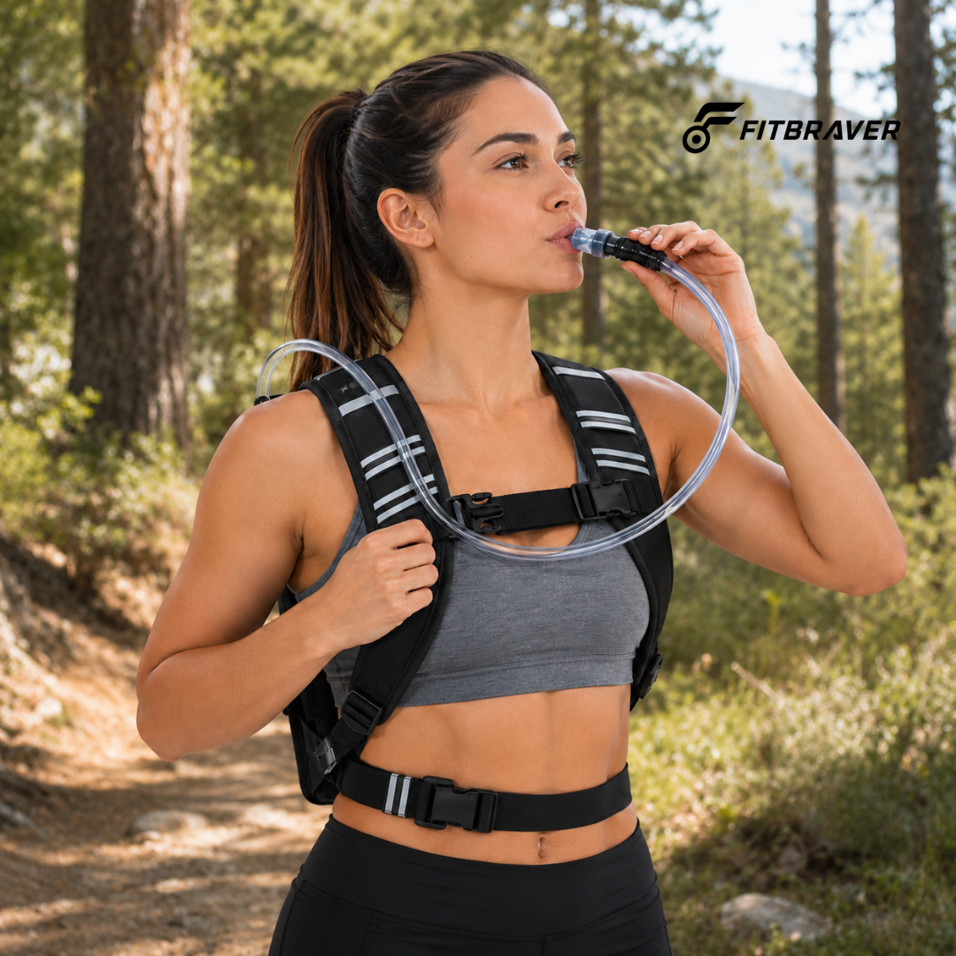 Bolsa De Hidratación 2l Para Trekking O Running Material Tpu