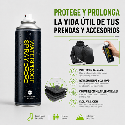 Protector De Lluvia Impermeabilizante Para Zapato Ropa 280ml