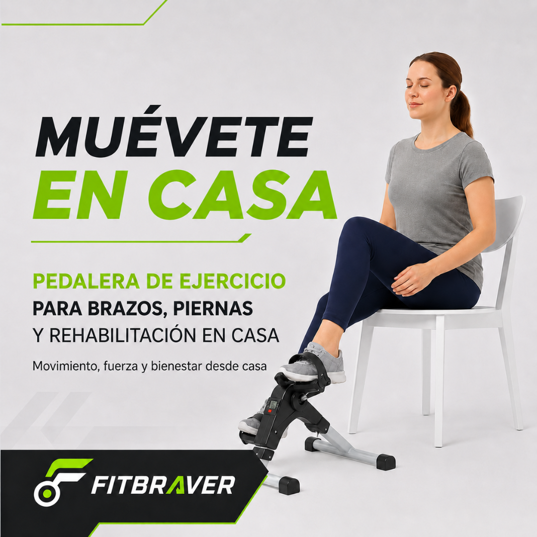 Bicicleta De Mano Para Rehabilitación Pedalera De Ejercicio
