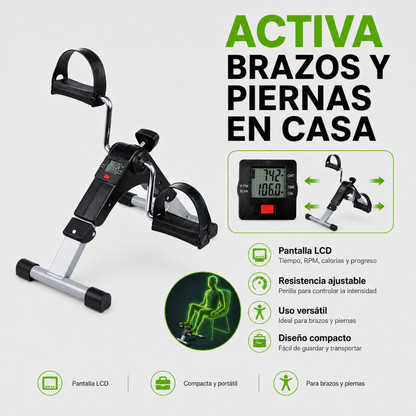 Bicicleta De Mano Para Rehabilitación Pedalera De Ejercicio