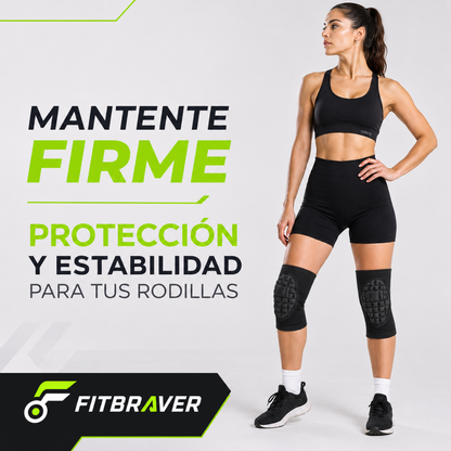 Rodilleras Deportivas Voleibol Acolchada 14mm Alta Densidad