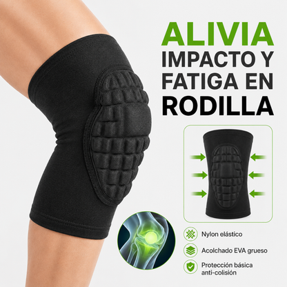 Rodilleras Deportivas Voleibol Acolchada 14mm Alta Densidad